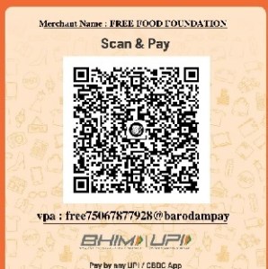 Scan with Gpay or PayTM or any other UPI payment app